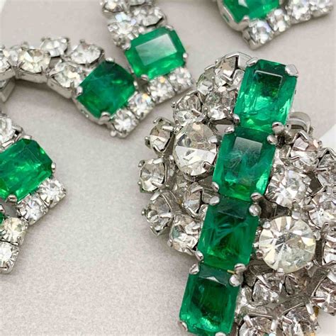 dior emerald necklace|dior necklace vintage.